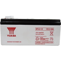 Yuasa NP3.2-12 NP3.2-12 Bleiakku 12V 3.2Ah Blei-Vlies (AGM) (B x H x T) 134 x 64 x 67mm Flachstecker 4.8mm Wartungsfrei Yuasa NP3.2-12 NP3.2-12 Bleiakku 12V 3.2Ah Blei-Vlies (AGM) (B x H x T) 134 x 64 x 67mm Flachstecker 4.8mm Wartungsfrei