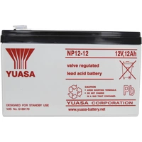 Yuasa NP12-12 NP1212 Bleiakku 12V 12Ah Blei-Vlies (AGM) (B x H x T) 151 x 98 x 98mm Flachstecker 6.35mm Wartungsfrei Yuasa NP12-12 NP1212 Bleiakku 12V 12Ah Blei-Vlies (AGM) (B x H x T) 151 x 98 x 98mm Flachstecker 6.35mm Wartungsfrei