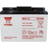 Yuasa NP24-12 NP24-12 Bleiakku 12V 24Ah Blei-Vlies (AGM) (B x H x T) 166 x 125 x 175mm M5-Schraubanschluss Wartungsfrei Yuasa NP24-12 NP24-12 Bleiakku 12V 24Ah Blei-Vlies (AGM) (B x H x T) 166 x 125 x 175mm M5-Schraubanschluss Wartungsfrei