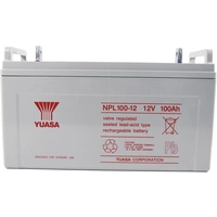 Yuasa NPL100-12 NP100-12 Bleiakku 12V 100Ah Blei-Vlies (AGM) (B x H x T) 407 x 240 x 172mm M10-Schraubanschluss Wartungsfrei Yuasa NPL100-12 NP100-12 Bleiakku 12V 100Ah Blei-Vlies (AGM) (B x H x T) 407 x 240 x 172mm M10-Schraubanschluss Wartungsfrei