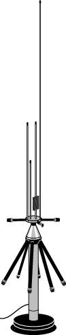 Albrecht 61690 AE Desktop Funkscanner-Stationsantenne