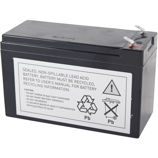 Beltrona RBC2 Batterie pour onduleur remplace la batterie d'origine RBC2, RBC110 Adapté aux marques APC