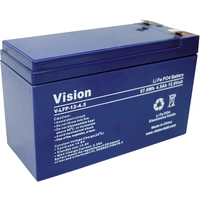 Vision Akkus LFP124.5 Spezial-Akku LiFePo-Block Flachstecker LiFePO 4 12.8 V 4500 mAh Vision Akkus LFP124.5 Spezial-Akku LiFePo-Block Flachstecker LiFePO 4 12.8 V 4500 mAh