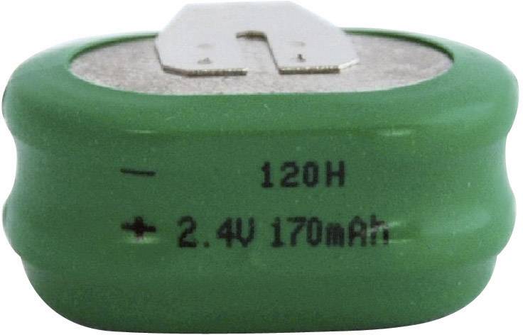 Emmerich 120 H, SLF Knopfzellen-Akku 120H NiMH 170 mAh 2.4V 1St.