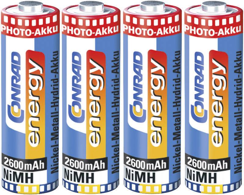 Photo-Plus HR6 Mignon (AA)-Akku NiMH 2600 mAh 1.2V 1 Set