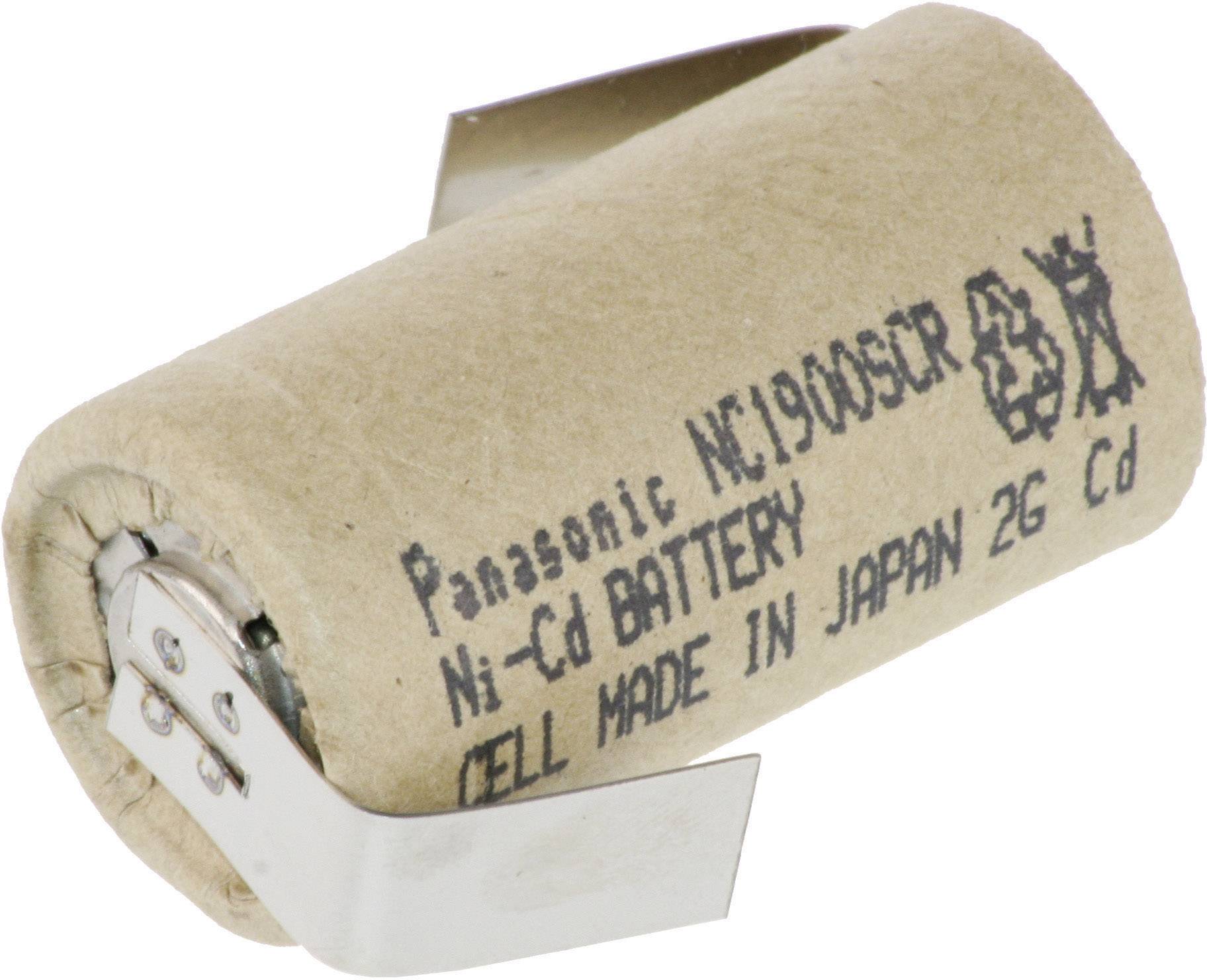 Panasonic Sub-C ZLF Spezial-Akku Sub-C Z-Lötfahne NiCd 1.2 V 1900 mAh 1 St.