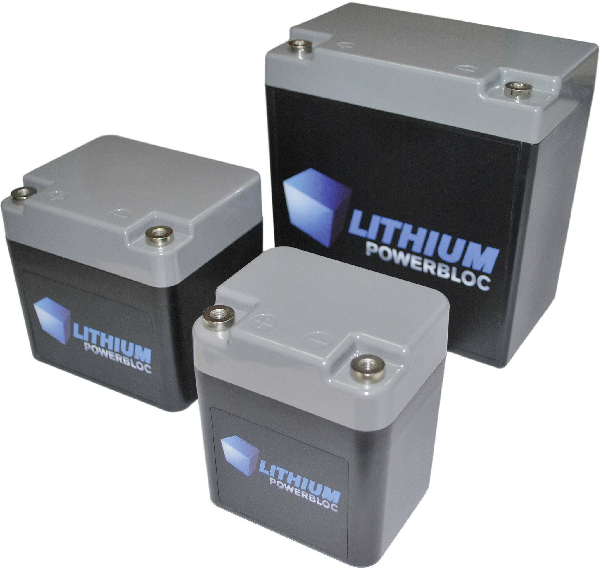 Lithium Powerbloc BMZ Spezial-Akku Powerbloc Innengewinde LiFePO 4 13.2V 5500 mAh