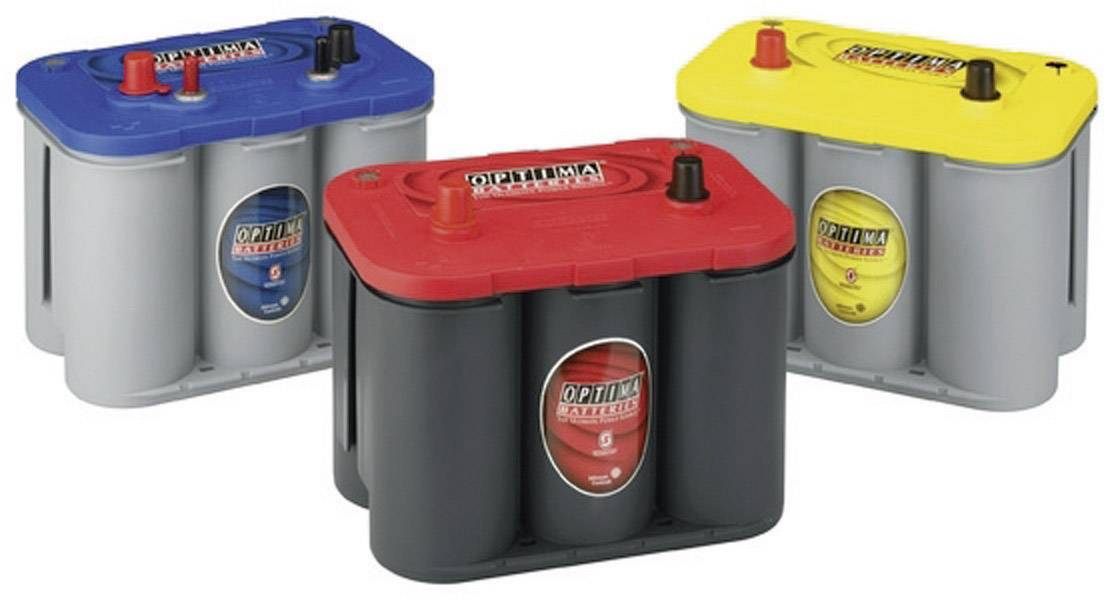 Optima Batteries RTS4.2 8022500008882 Bleiakku 12V 50Ah Blei-Vlies (AGM) (B x H x T) 254 x 200 x 172mm Konuspol Wartungsfrei