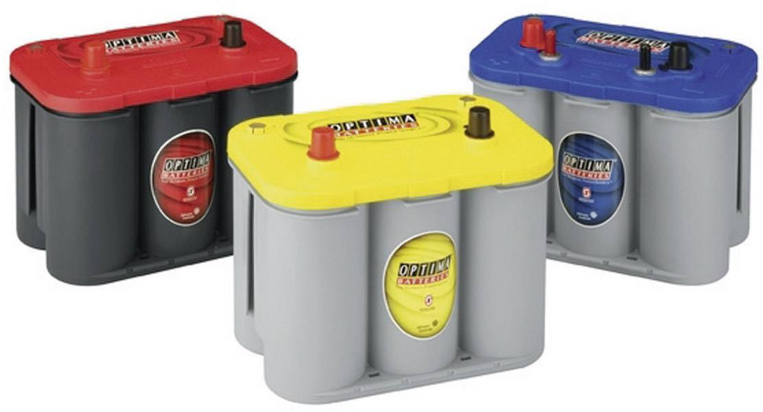 Optima Batteries YTS5.5 8511870008882 Bleiakku 12V 75Ah Blei-Vlies (AGM) (B x H x T) 325 x 238 x 165mm Konuspol Wartungsfrei
