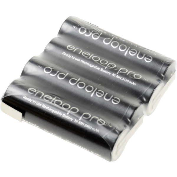Panasonic eneloop Pro F1x4 Akkupack 4x Mignon (AA) Z-Lötfahne NiMH 4.8 V 2450 mAh Panasonic eneloop Pro F1x4 Akkupack 4x Mignon (AA) Z-Lötfahne NiMH 4.8 V 2450 mAh