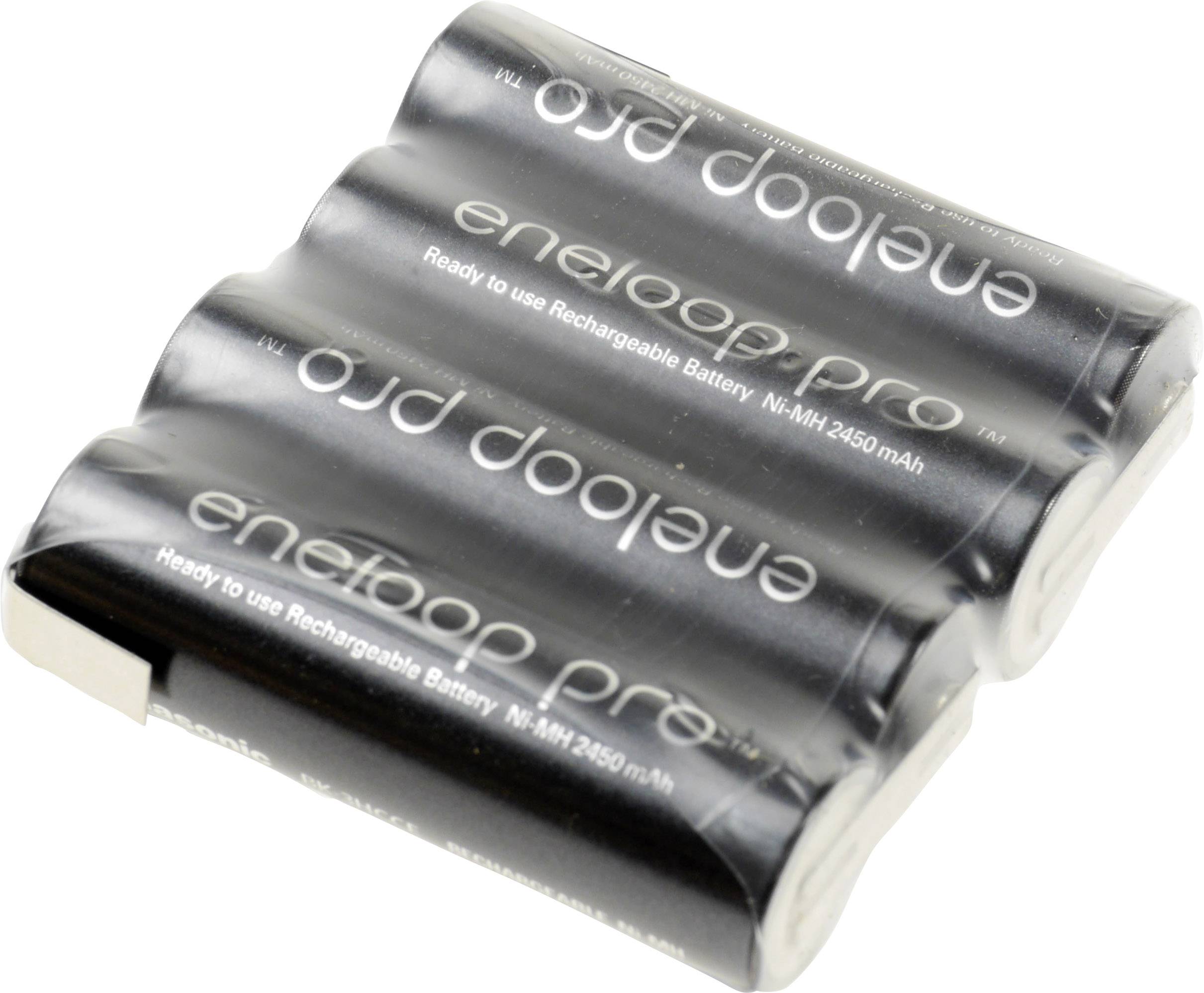 Panasonic eneloop Pro F1x4 Akkupack 4x Mignon (AA) Z-Lötfahne NiMH 4.8V 2450 mAh