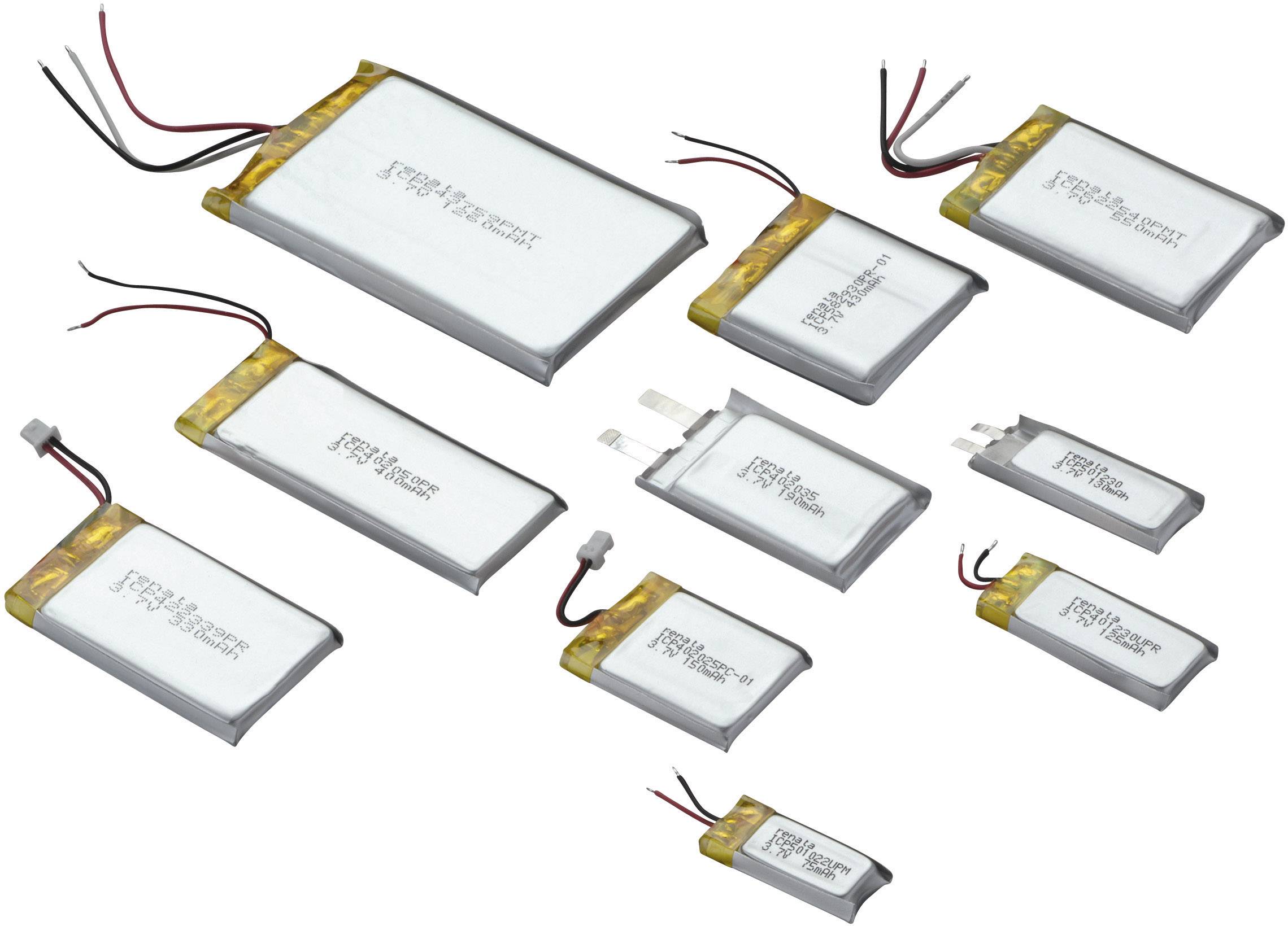 Renata ICP581323PA Spezial-Akku Prismatisch Kabel LiPo 3.7 V 145 mAh 1 St.