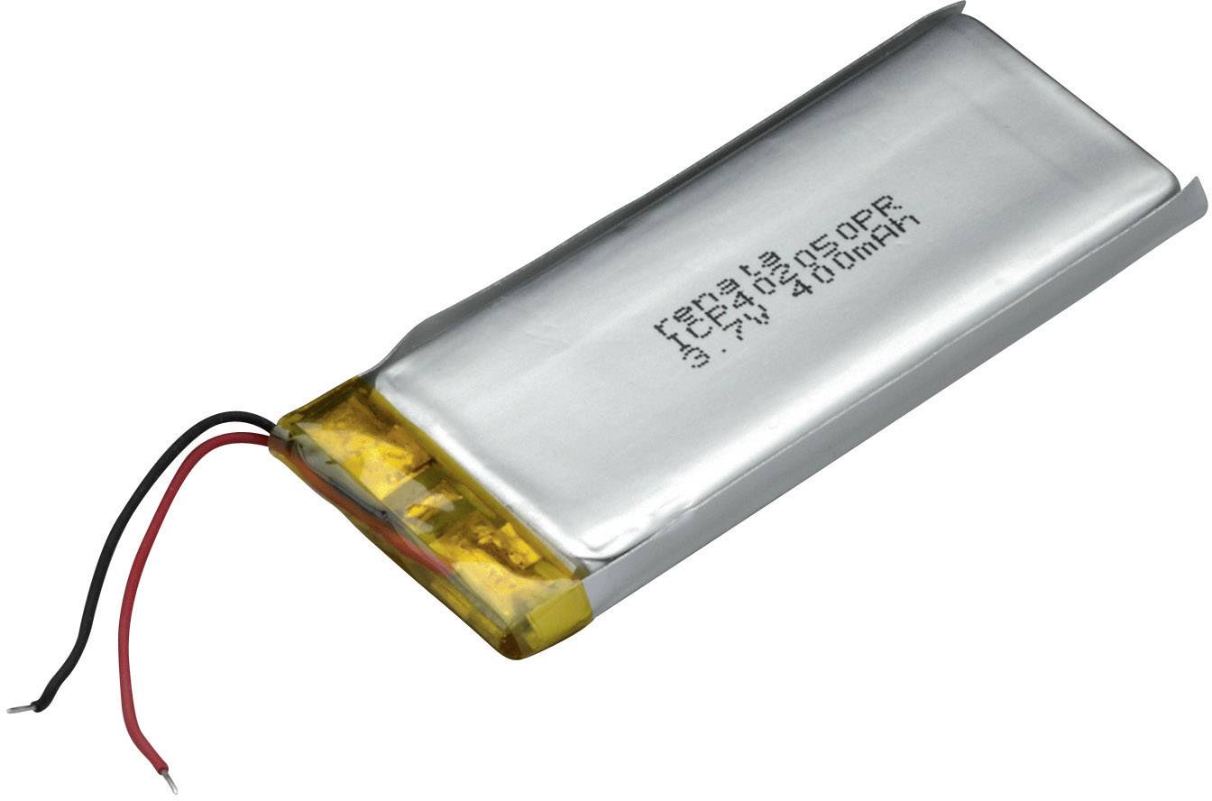 Renata ICP402050PR Spezial-Akku Prismatisch Kabel LiPo 3.7 V 420 mAh 1 St.