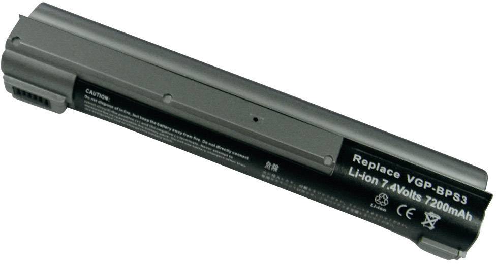 Beltrona Notebook-Akku 7.4V 6600 mAh Sony