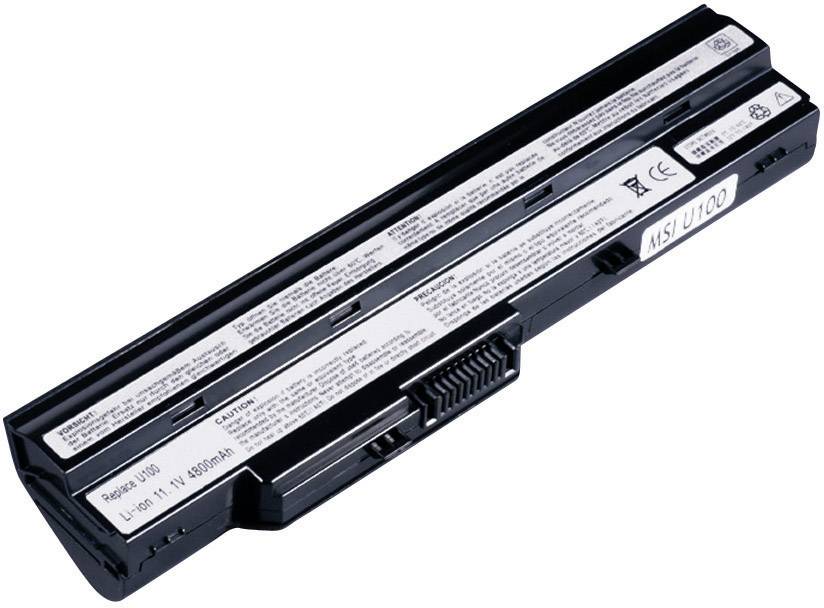 Beltrona Notebook-Akku 11.1V 4400 mAh MSI, Medion, MyBook, Tsunami, Mivvy, CMS, Ahtec, Mouse
