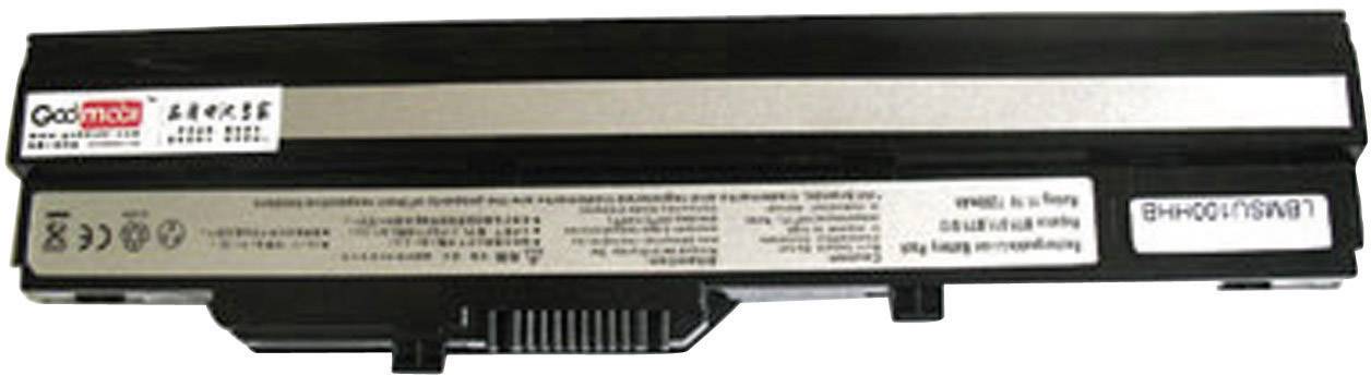 Beltrona Notebook-Akku 11.1V 4400 mAh MSI, Medion, MyBook, Tsunami, Mivvy, CMS, Ahtec, Mouse