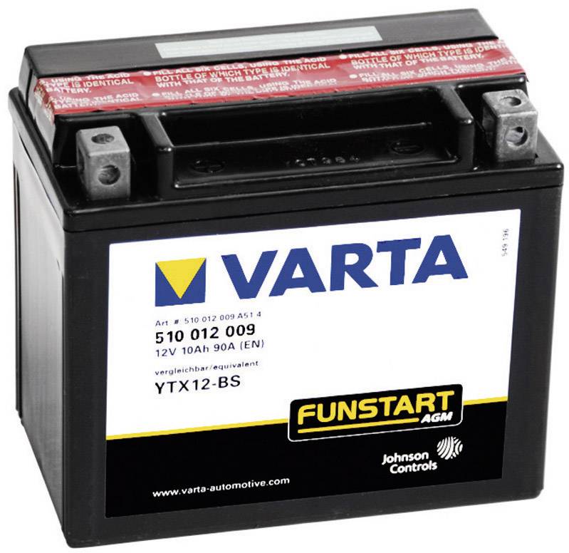 VAR510012009 MOTORRADBATT. YTX12-4