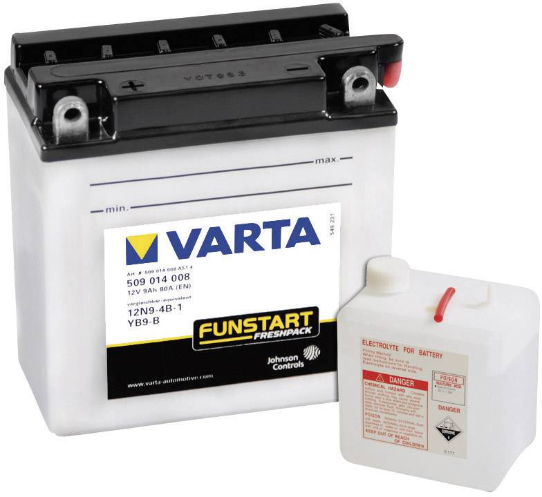 VAR509014008 MOTORRADBATT. YB9-B