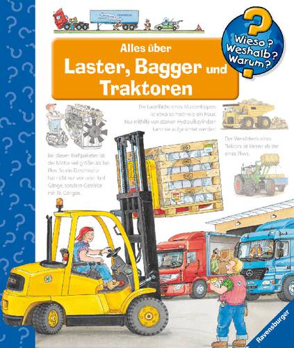 Ravensburger Wieso? Weshalb? Warum? 38: Alles über Laster, Bagger und Traktor 32755 1 St.