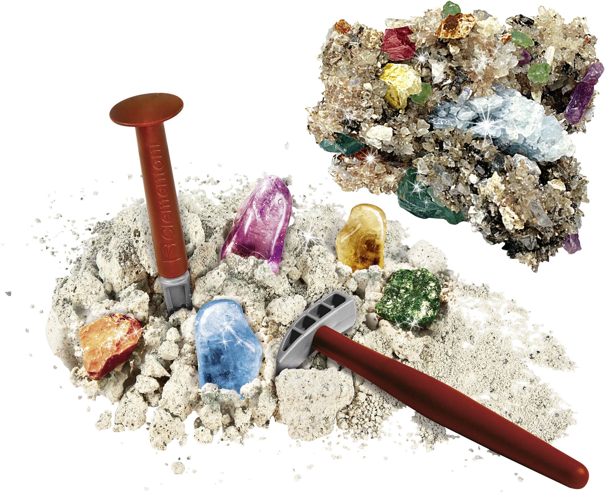 Clementoni 69940 Galileo - Ausgrabungs-Set - Steine Experimentierkasten ab 7 Jahre