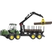 Bruder Landwirtschafts Modell John Deere 1210E Rückezug Fertigmodell Traktor Modell Bruder Landwirtschafts Modell John Deere 1210E Rückezug Fertigmodell Traktor Modell