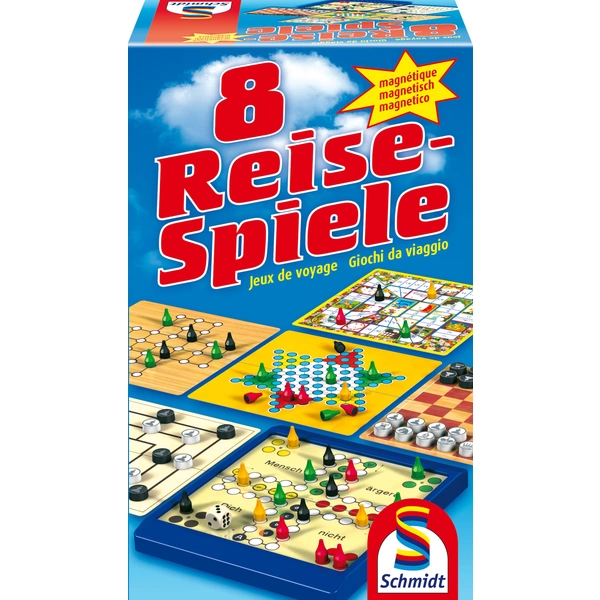 8 Reise-Spiele magnetisch 8 Reise-Spiele magnetisch