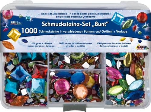 Vedes Schmucksteine bunt 49641