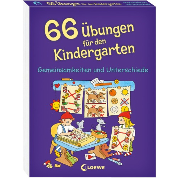 66 Übungen für den Kindergarten - Gemeinsamkeiten und Unterschiede