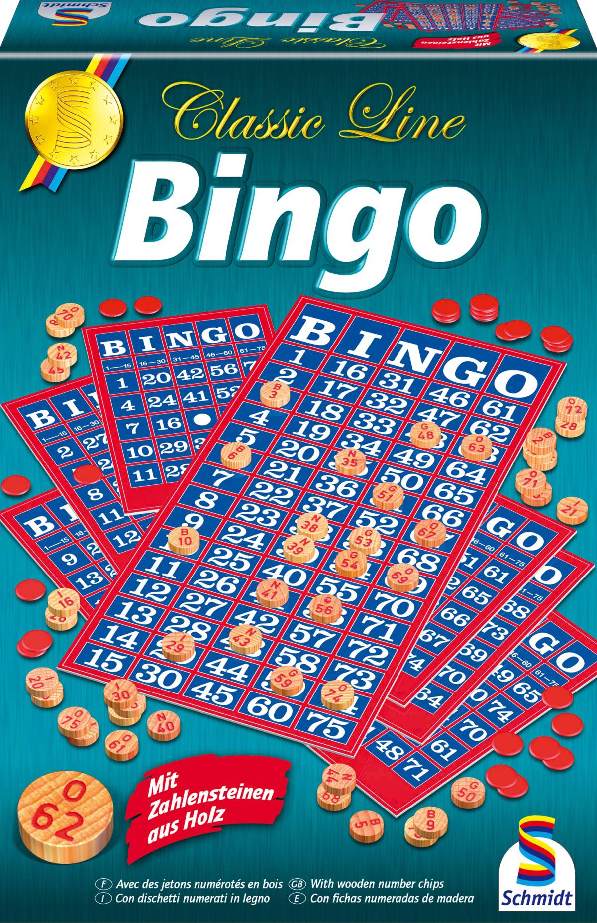 Schmidt Spiele 49089 Classic Line Bingo