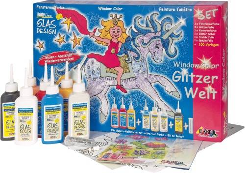 Window Color Glas Design Glitzerwelt