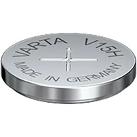 Varta V15H Knopfzellen-Akku 15H NiMH 15 mAh 1.2V 1St. Varta V15H Knopfzellen-Akku 15H NiMH 15 mAh 1.2V 1St.