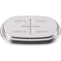 Varta V150H Knopfzellen-Akku 150H NiMH 150 mAh 1.2V 1St. Varta V150H Knopfzellen-Akku 150H NiMH 150 mAh 1.2V 1St.