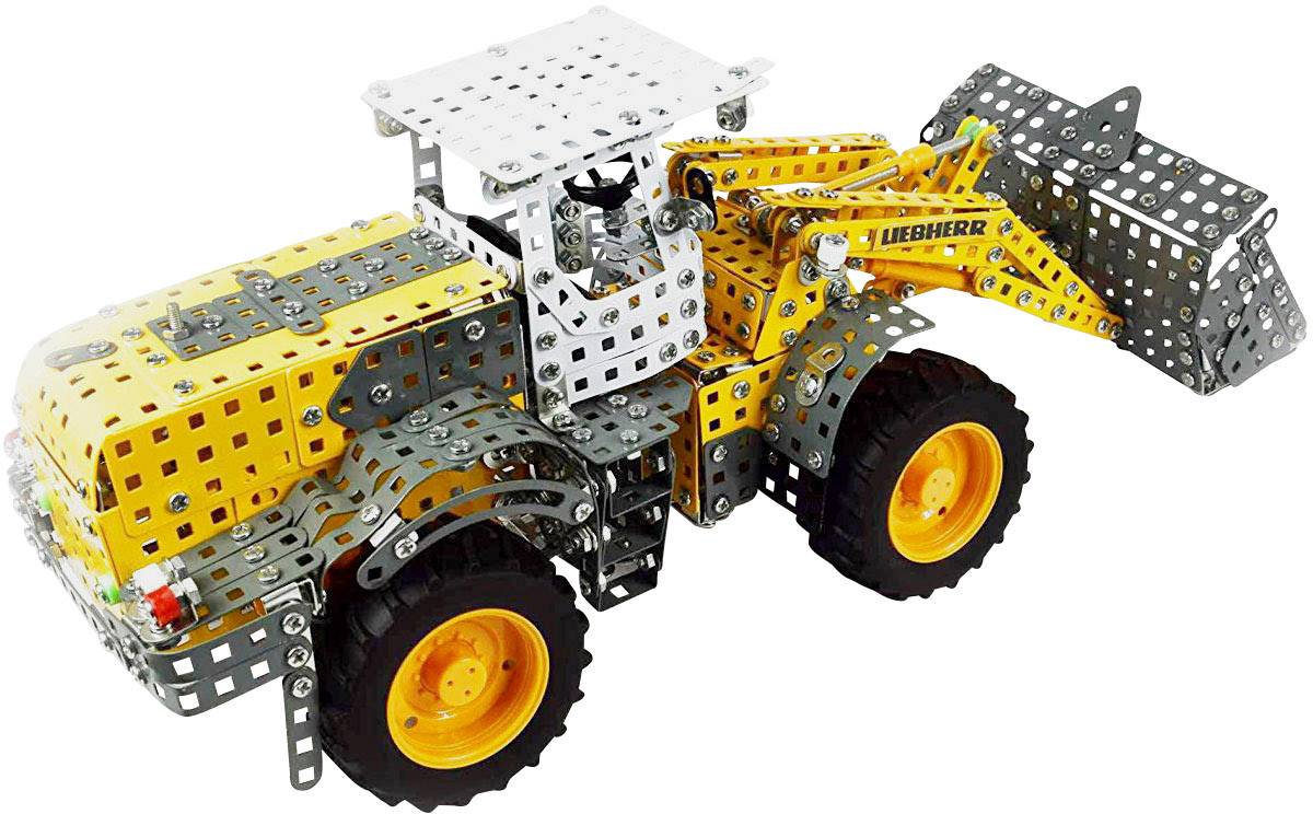 Metallbaukasten - Liebherr Radlader mit Schaufel, 1:25
