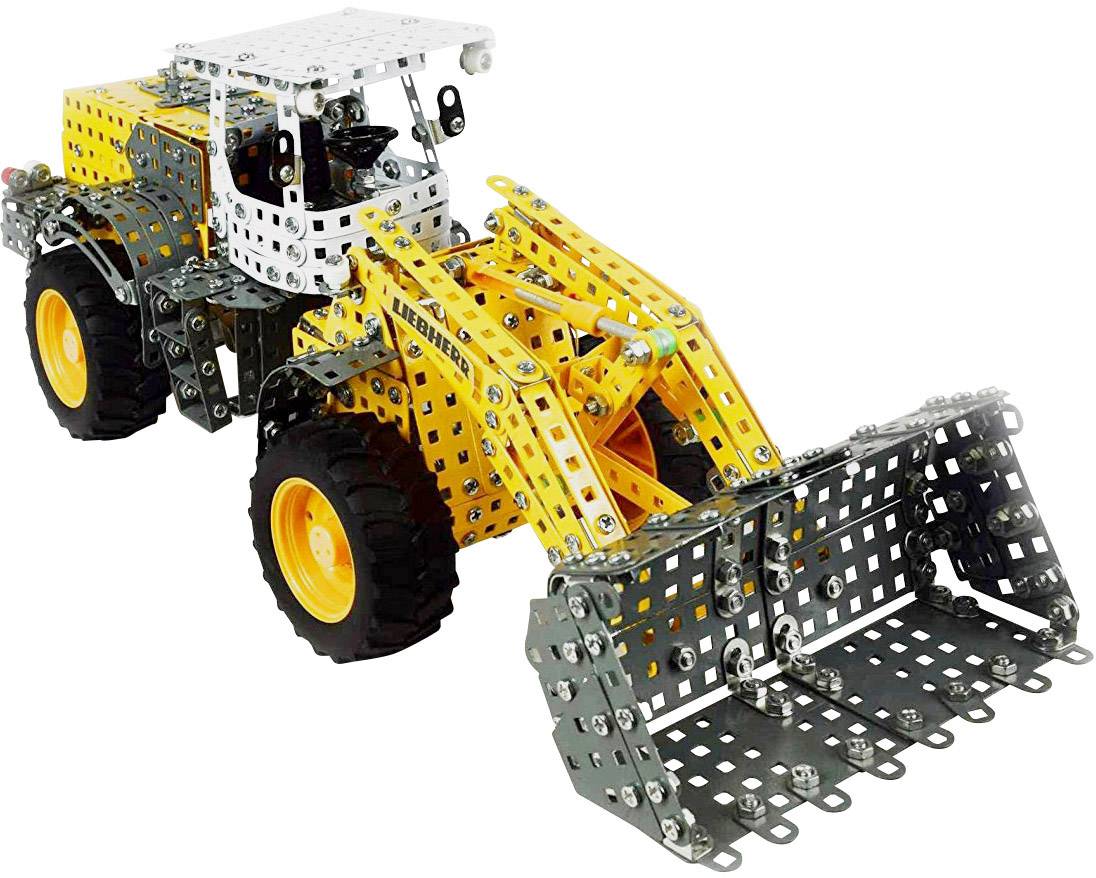 Metallbaukasten - Liebherr Radlader mit Schaufel, 1:25
