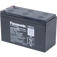 Panasonic 12 V 7,2 Ah LC-R127R2PG Bleiakku 12 V 7.2 Ah Blei-Vlies (AGM) (B x H x T) 151 x 94 x 65 mm Flachstecker 4.8 mm VDS-Zertifizierung Panasonic 12 V 7,2 Ah LC-R127R2PG Bleiakku 12 V 7.2 Ah Blei-Vlies (AGM) (B x H x T) 151 x 94 x 65 mm Flachstecker 4.8 mm VDS-Zertifizierung