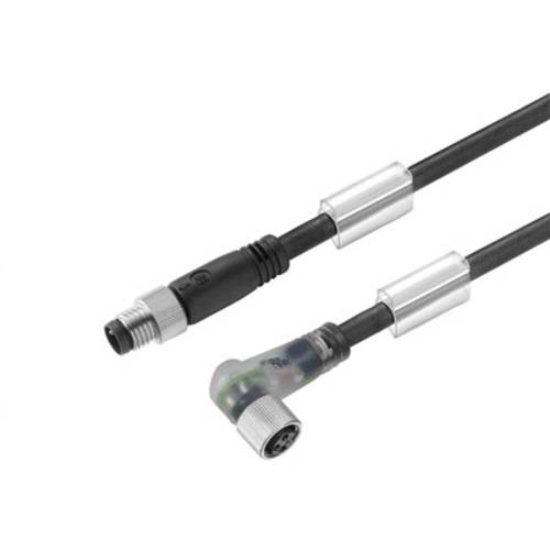Weidmüller 1906450150 Sensor-/Aktor-Steckverbinder, konfektioniert M8 Stecker, gerade, Buchse, gewi