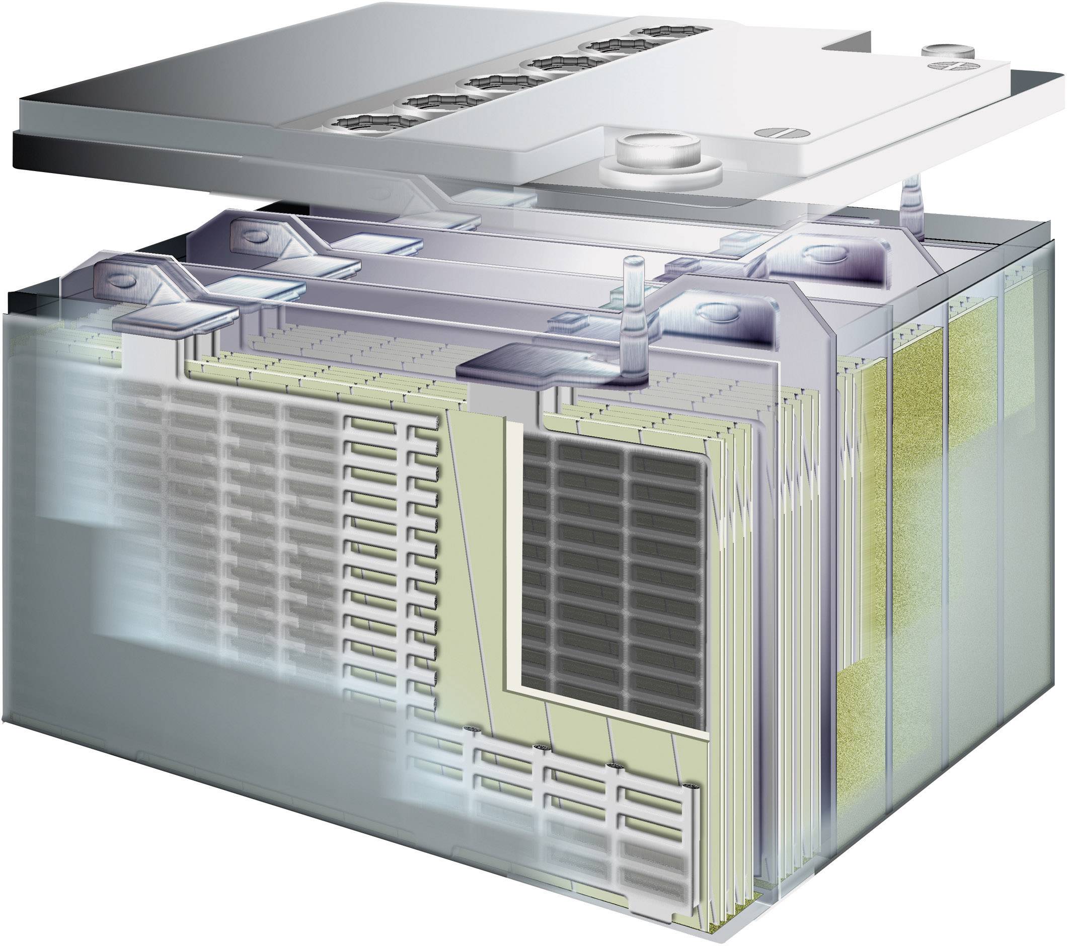 GNB Sonnenschein A512/25 G5 NGA5120025HS0BA Bleiakku 12 V 25 Ah Blei-Gel (B x H x T) 167 x 126 x 176 mm M5-Schraubanschluss Wartungsfrei