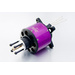 Hacker A80-8 Flugmodell Brushless Elektromotor kV (U/min pro Volt): 218 Windungen (Turns): 8