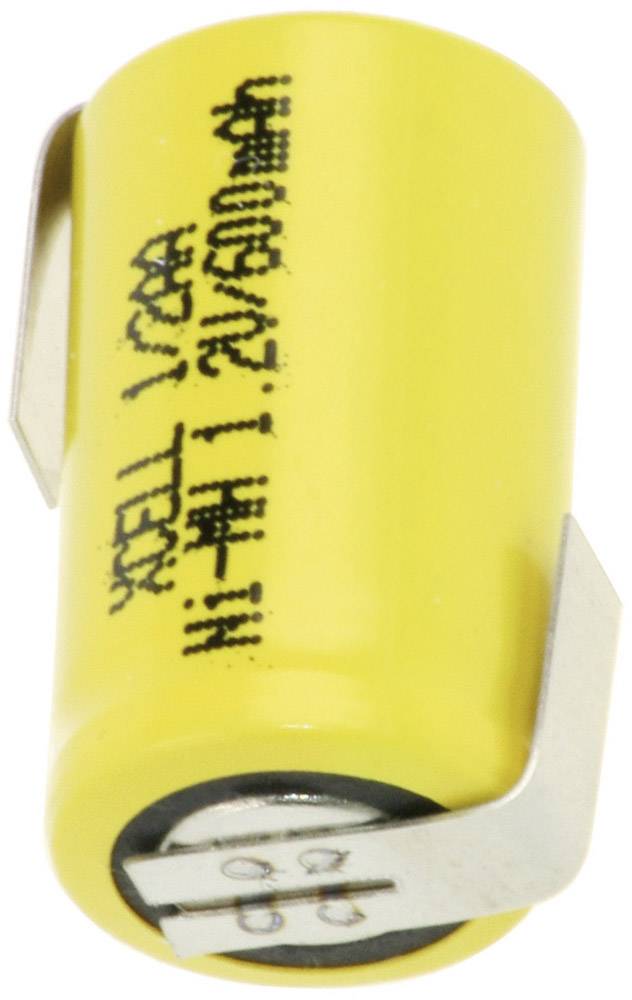 XCell X1/2AA600-LF Spezial-Akku 1/2 AA Z-Lötfahne NiMH 1.2 V 600 mAh