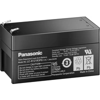 Panasonic 12 V 1,3 Ah LC-R121R3PG Bleiakku 12 V 1.3 Ah Blei-Vlies (AGM) (B x H x T) 97 x 50 x 48 mm Flachstecker 4.8 mm VDS-Zertifizierung Panasonic 12 V 1,3 Ah LC-R121R3PG Bleiakku 12 V 1.3 Ah Blei-Vlies (AGM) (B x H x T) 97 x 50 x 48 mm Flachstecker 4.8 mm VDS-Zertifizierung