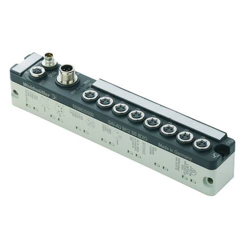 Weidmüller SAI-AU M8 SB 8DIO 1938630000 Sensor/Aktorbox aktiv M8-Verteiler mit Metallgewinde 1 St.