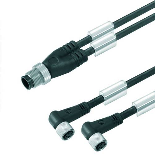 Weidmüller 1964300300 Sensor-/Aktor-Steckverbinder, konfektioniert M12 Stecker, gerade, Buchse, gew