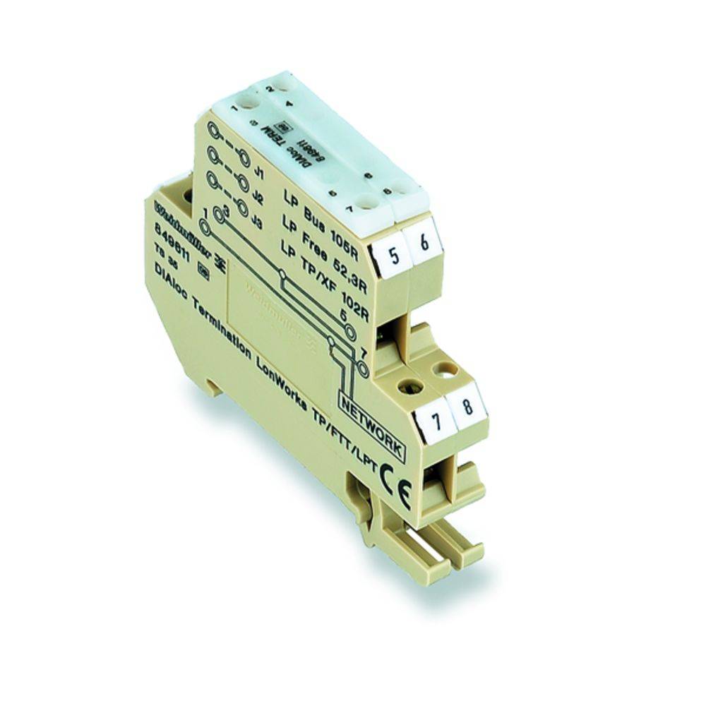 Weidmüller 600V 20KA GASABLEITER BAUF.KNOPF 8X6 1 St.