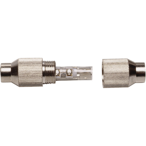 Renkforce 0410320 Koax-Kabelverbinder Metall, Schraubverbindung Kabel-Durchmesser: 7mm 1St.