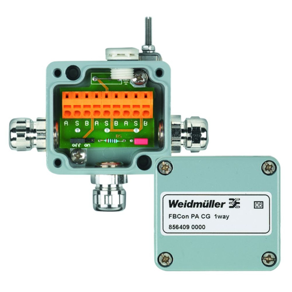Weidmüller FBCON SS DP PCG TERM 24V 8714240000 Sensor/Aktorbox aktiv PROFIBUS-DP Standardverteiler mit Busabschluss 1St.