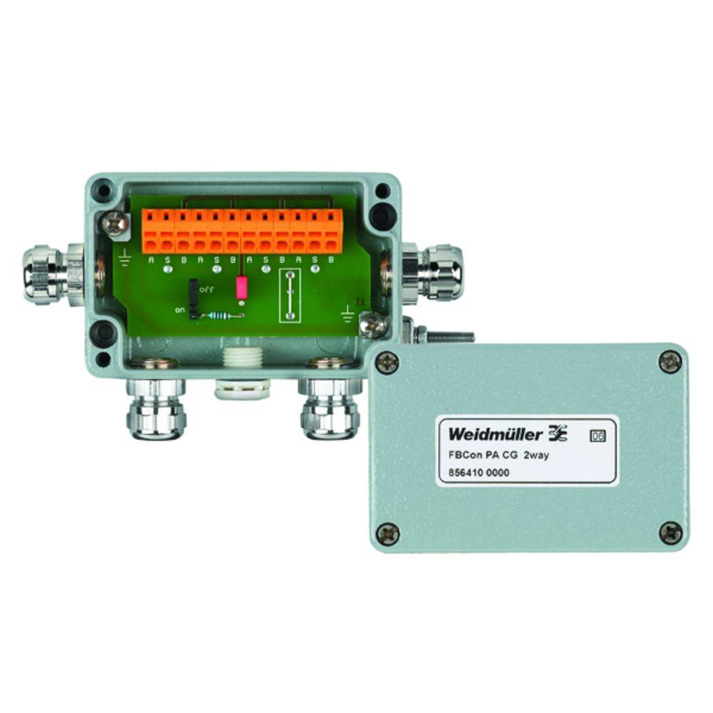 Weidmüller FBCON PA CG 2WAY 8564100000 Sensor/Aktorbox passiv PROFIBUS-PA Standardverteiler 1St.