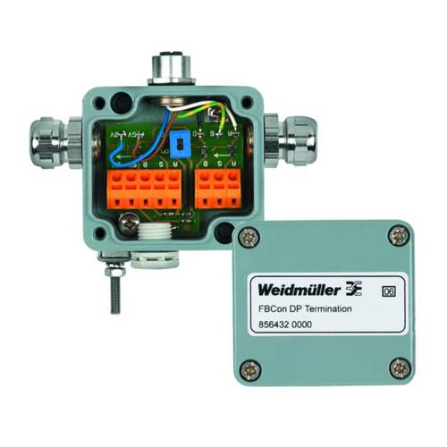 Weidmüller FBCON DP M12 TERM 5V 8564320000 Sensor/Aktorbox aktiv PROFIBUS-DP Standardverteiler mit