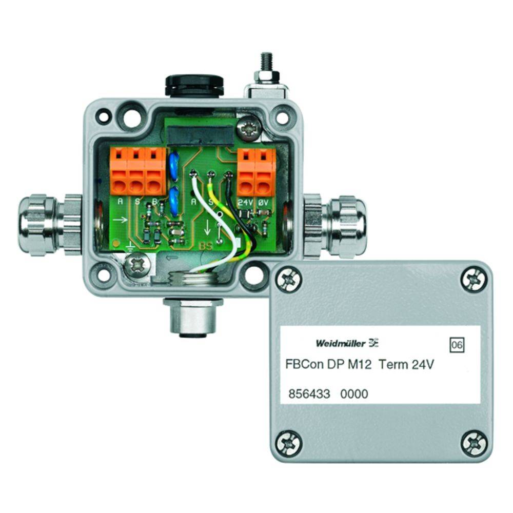 Weidmüller FBCON DP M12 TERM 24V 8564330000 Sensor/Aktorbox passiv PROFIBUS-PA Standardverteiler 1St.