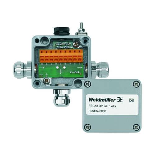 Weidmüller FBCON DP CG 1WAY 8564340000 Sensor/Aktorbox passiv PROFIBUS-DP Standardverteiler mit Bus