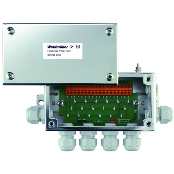 Weidmüller FBCON SS PCG 4WAY 8613680000 Sensor/Aktorbox passiv PROFIBUS-PA Standardverteiler EEx(ia) 1St.